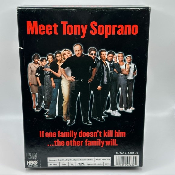 Sopranos Series DVD Boxed Sets- Seasons 1-4- Complete Seasons 1,2,3,4 - Picture 4 of 10